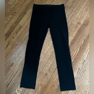 ELLIOTT LAUREN Black Pull On Pants Classic Comfy USA Stretch Career Office 2